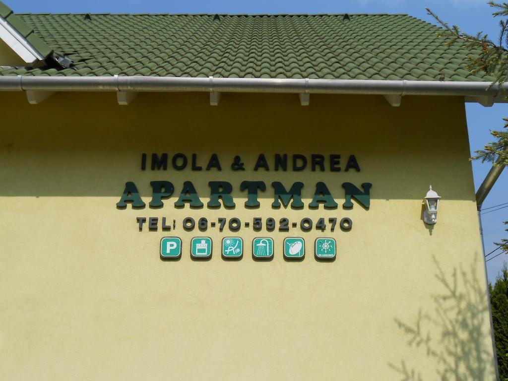 Imola És Andrea Apartmanház Hajdúszoboszló Esterno foto